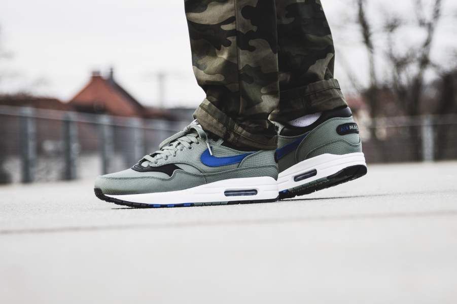 新作 Nike Air Max 1 Premium 3色 ネイビー グレー ゴールド (Nike ...