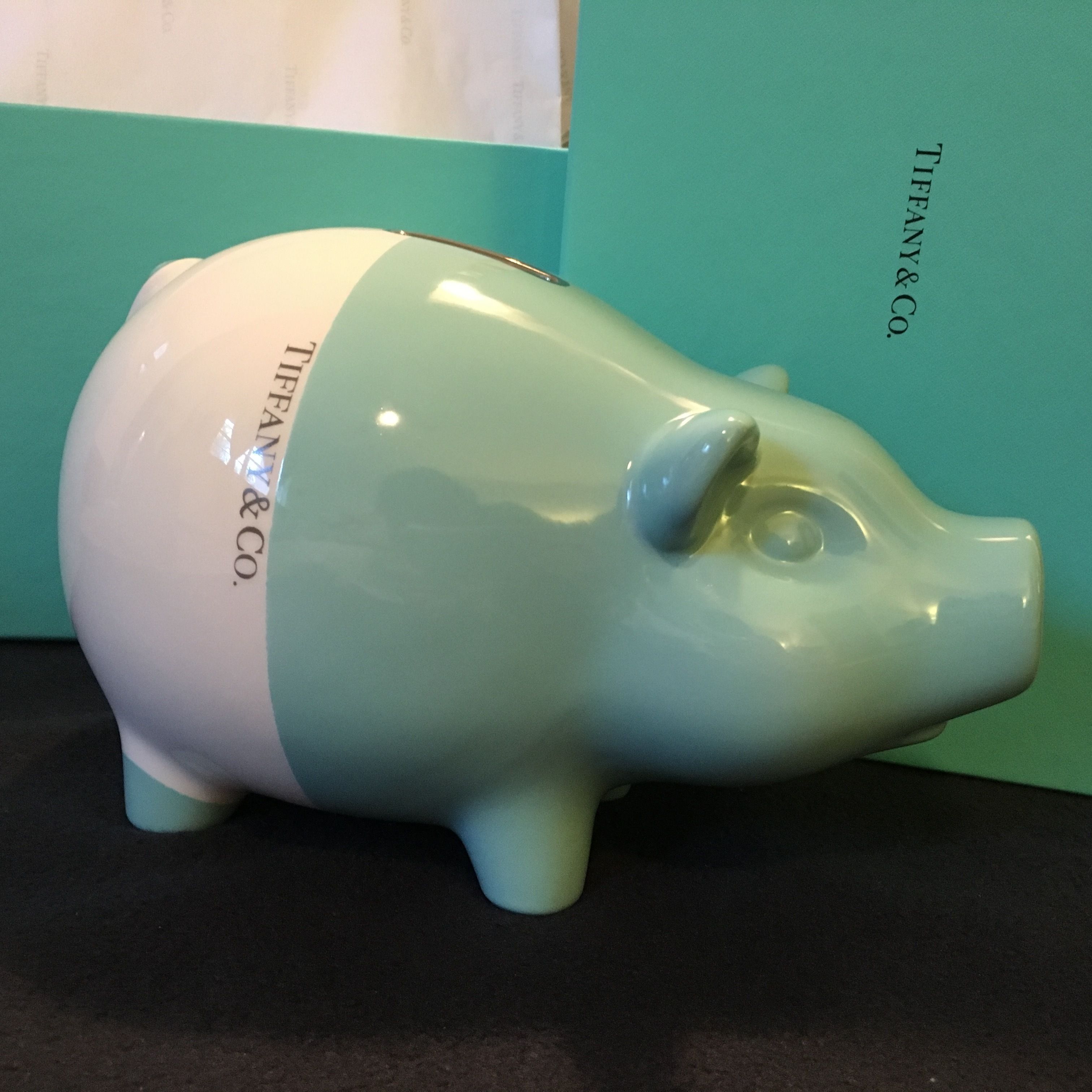 海外並行輸入正規品 ティファニー バング 豚 貯金箱 ビギー TIFFANY&Co ...