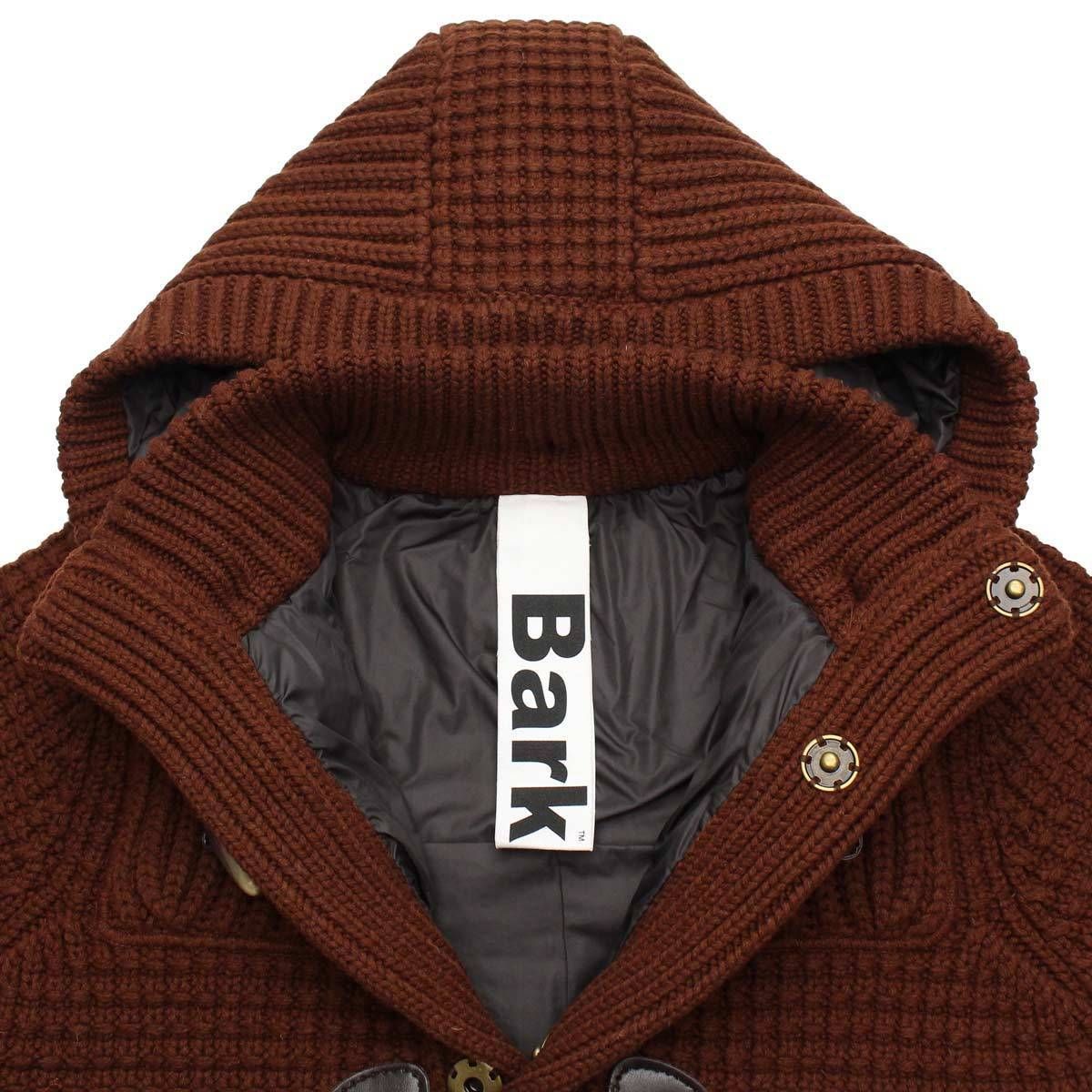 国内即発】Bark ニット ダッフルコート 裏地有り 62B8005 (BARK 国内即発】Bark ニット ダッフルコート 裏地有り 62B8005 (BARK