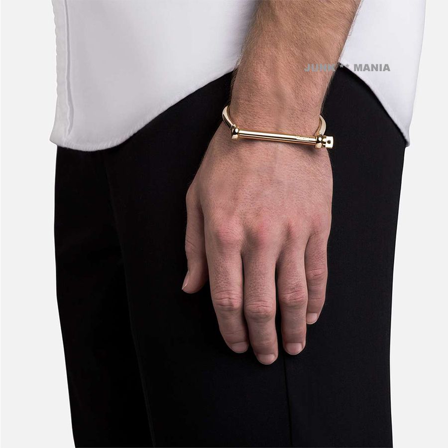 ★追跡&関税込【即発送・MIANSAI】Screw Cuff ゴールド ☆追跡&関税込【即発送・MIANSAI】Screw Cuff ゴールド (MIANSAI