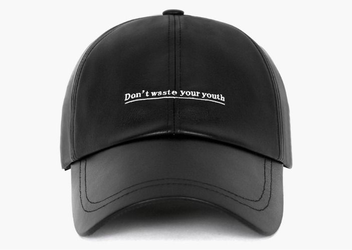 韓国の人気【VIBRATE】★ D.W.Y.Y LEATHER BALL CAP 3色 韓国の人気【VIBRATE】☆ D.W.Y.Y LEATHER BALL CAP 3色