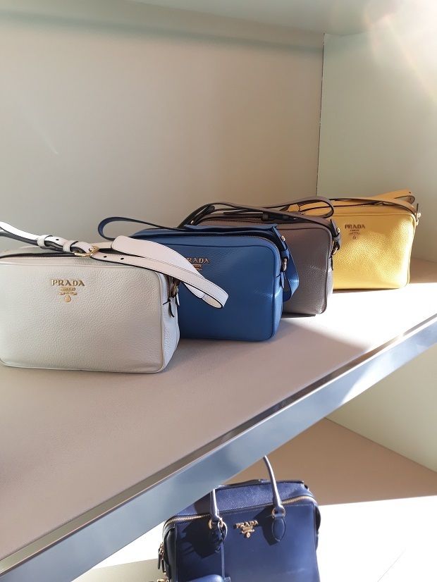 ☆PRADA 1BH079 Wジップ ショルダーバック VITELLO PHENIX 多色 (PRADA 【初回限定】 1BH079 PRADA ダブルジップ NERO PHENIX VITELLO ショルダーバッグ