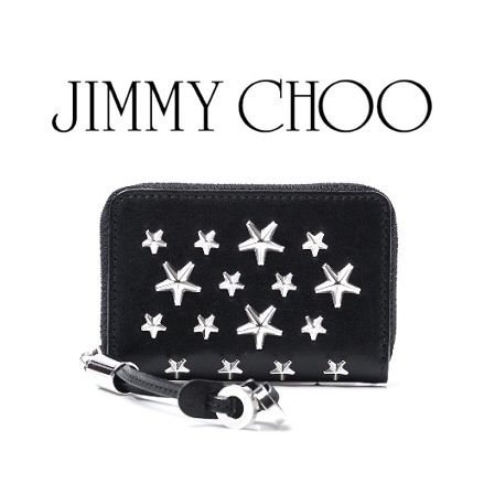 18SS新作 ☆JIMMY CHOO☆ NELLIE コインパース BLACK♪ (Jimmy Choo ...