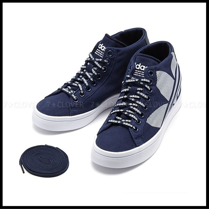 ☆adidas☆人気のビッグロゴ!☆コートバンテージヒール NAVY ☆adidas☆人気のビッグロゴ!☆コートバンテージヒール NAVY