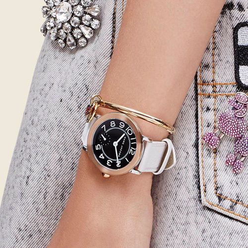 特別セール!Marc Jacobs ローズゴールド/白/黒爽やかな印象 (MARC