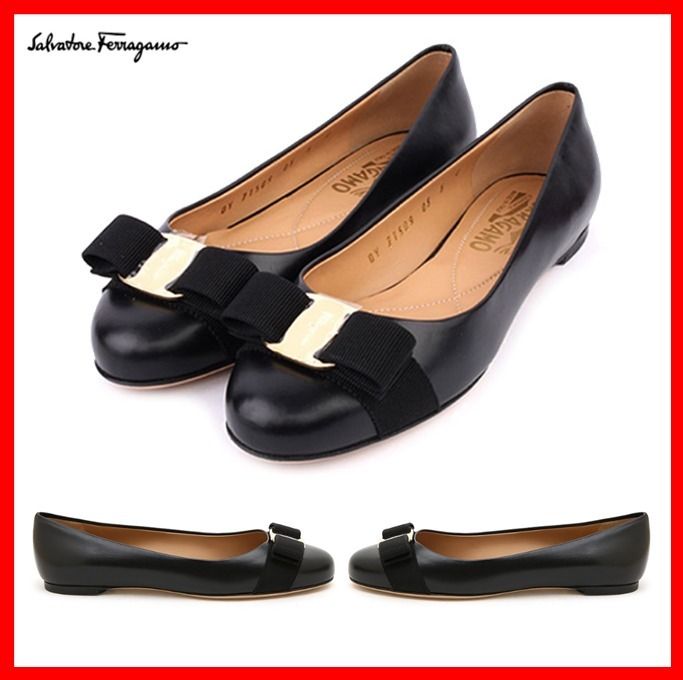 フェラガモ】☆Salvatore Ferragamo VARINA フラットシューズ フェラガモ】☆Salvatore Ferragamo VARINA フラットシューズ