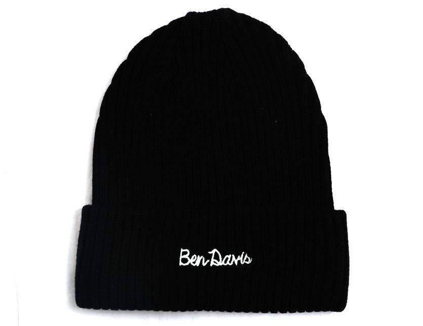 BEN DAVIS ベンデイビス 刺繍 ニットキャップ 帽子 Knit Cap (BEN
