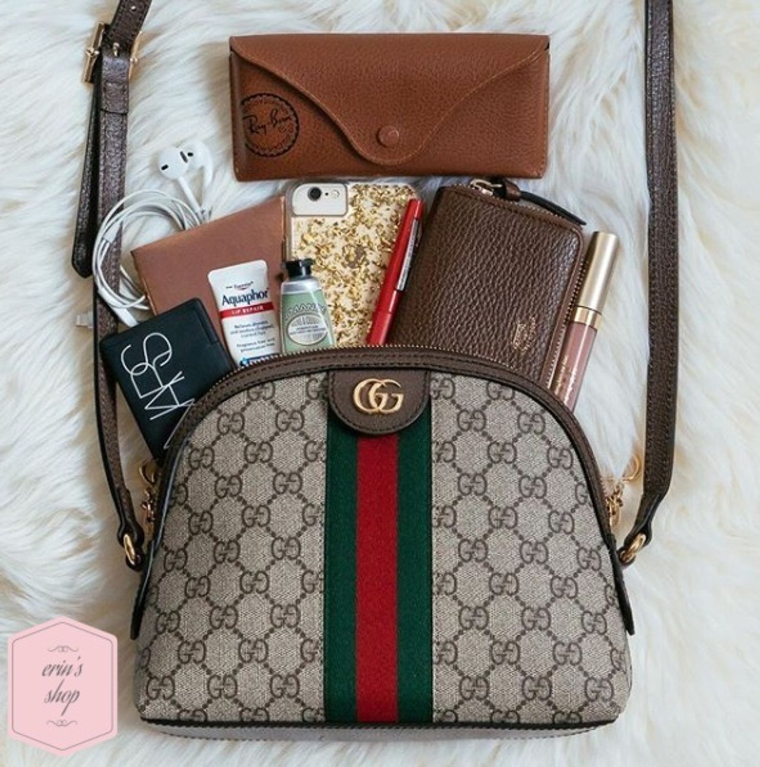 追跡付 Gucci Ophidia Ggショルダーバッグ スマホポケット付 Gucci ショルダーバッグ ポシェット Buyma