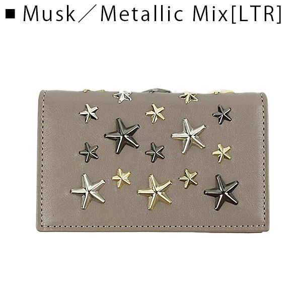 JIMMY CHOO】NELLO カードケース スタースタッズ パスケース (Jimmy JIMMY CHOO】NELLO カードケース スタースタッズ パスケース (Jimmy