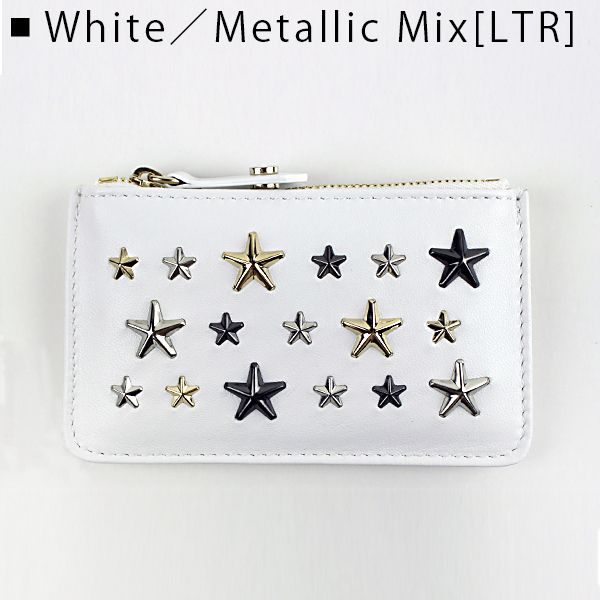 JIMMY CHOO】NANCY コインケース スタースタッズ キーポーチ (Jimmy JIMMY CHOO】NANCY コインケース スタースタッズ キーポーチ (Jimmy