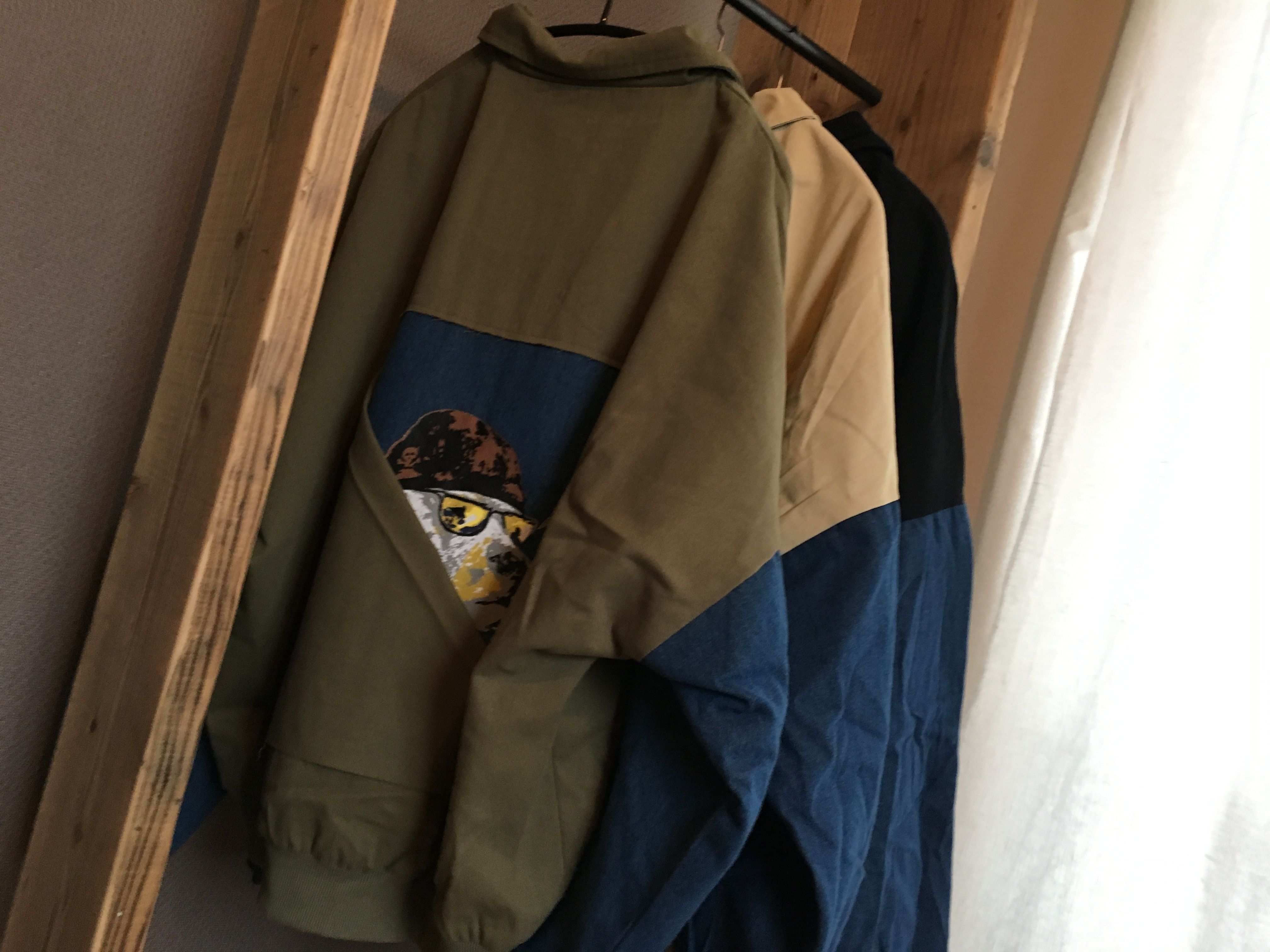 新作 メンズ 肩落オーバーサイズコーチジャケットブルゾン c0193 新作 メンズ 肩落オーバーサイズコーチジャケットブルゾン c0193