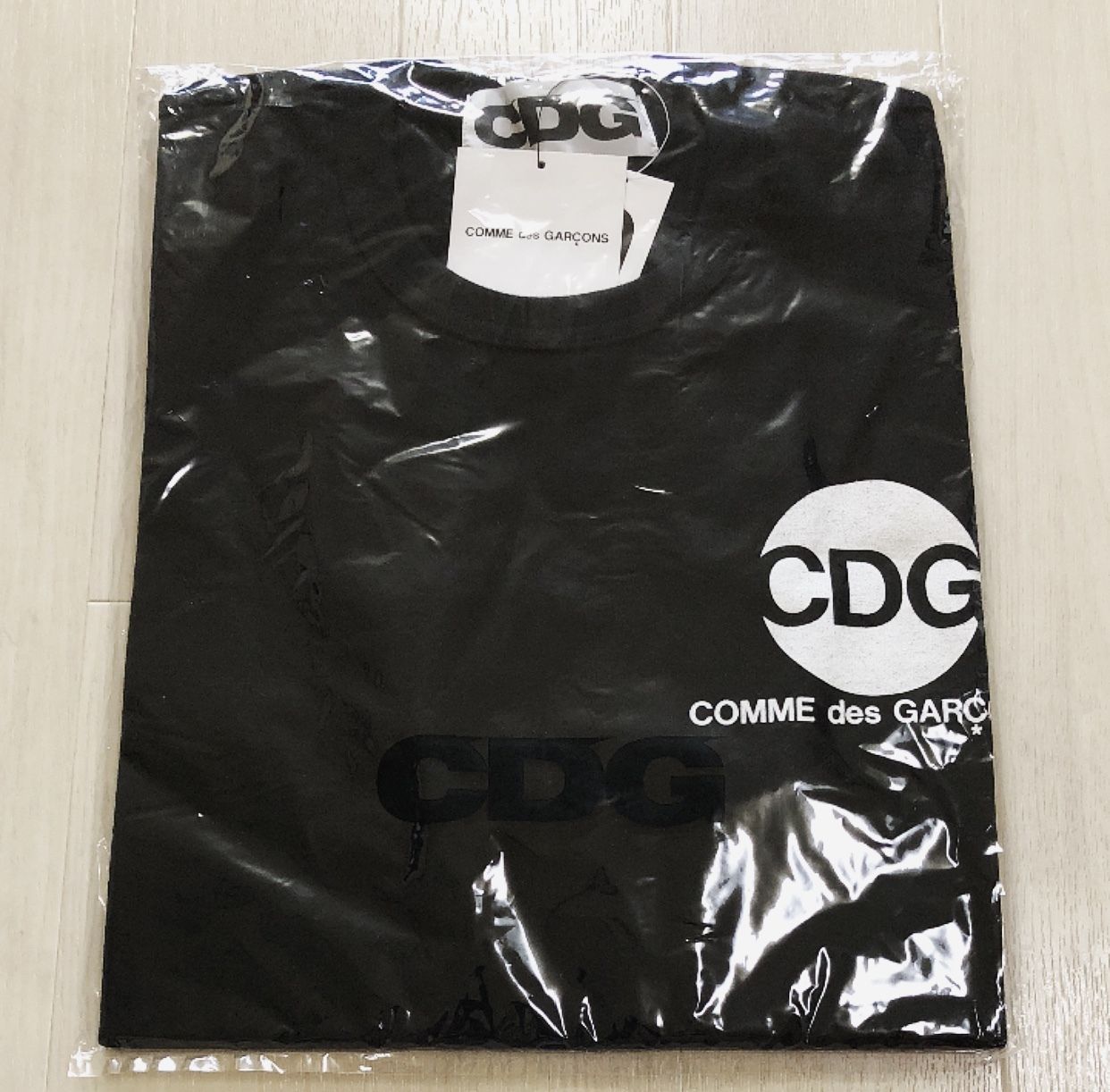 限定！送料込 コムデギャルソン ワンドットロゴ Tシャツ (COMME