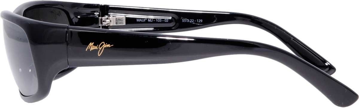 Maui Jim マウイジム STINGRAY サングラス Gloss Black 103-02