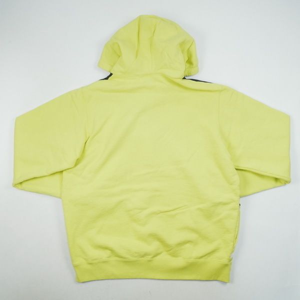 Supreme SS18 Diagonal Hooded Sweatshirt レモンイエロー (Supreme