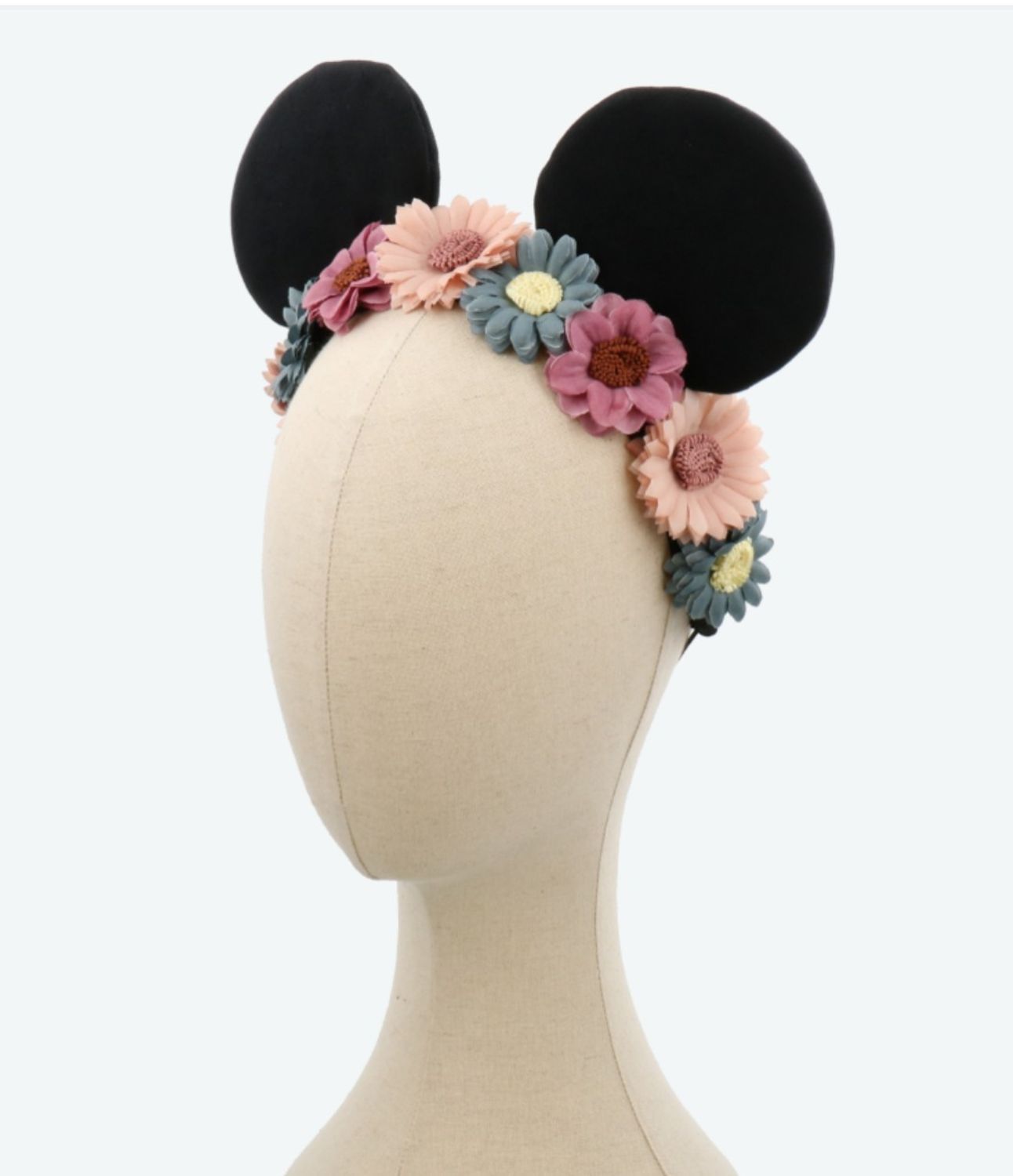 ミニーのお花のヘアバンド 東京ディズニーリゾート Disney ヘアアクセサリー Buyma