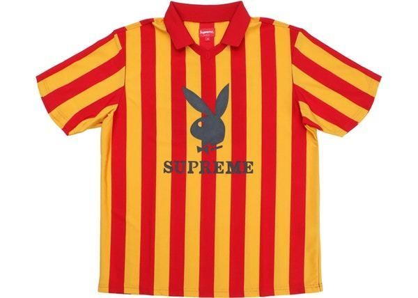 Supreme x Playboy Football T-shirt Black Size M SS021 Unused