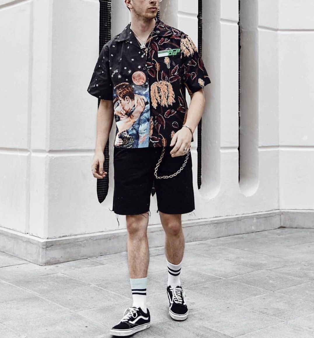 関税・送料込 PRADA プリント コットン シャツ (PRADA/シャツ 関税・送料込 PRADA プリント コットン シャツ (PRADA/シャツ