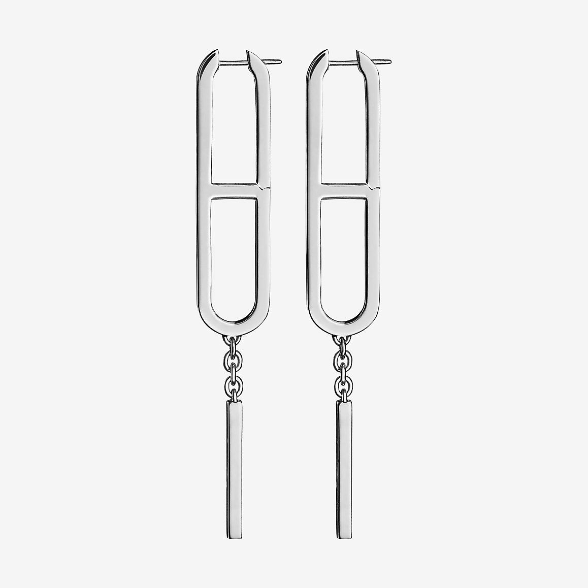 HERMES 新作 Ever Chaine d'Ancre シルバー925ピアス (HERMES/ピアス