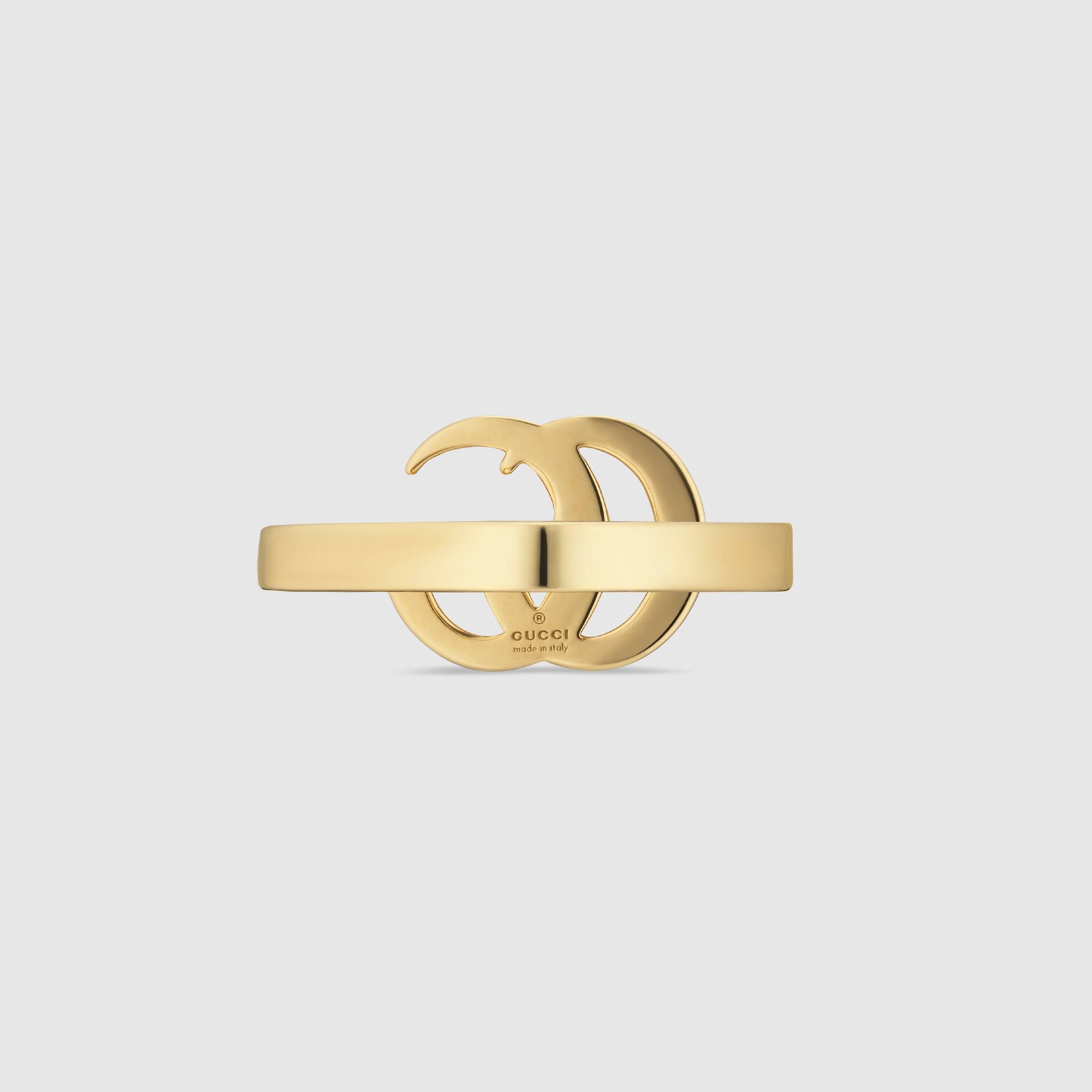 国内発送】GUCCI◇ダブルG イエローゴールド リング (GUCCI/指輪 国内発送】GUCCI◇ダブルG イエローゴールド リング (GUCCI/指輪