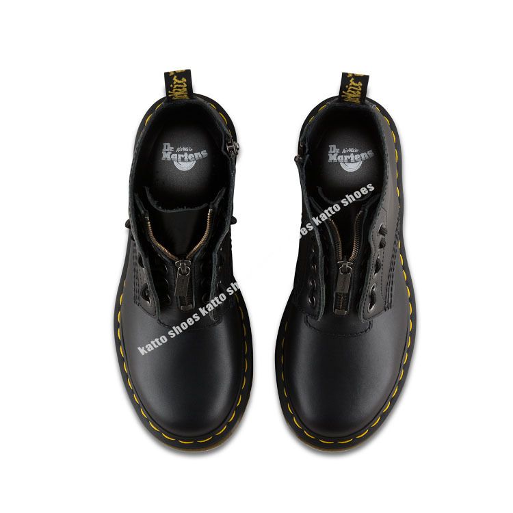 Dr Martens☆1460 PASCAL FRONT ZIP ジッパー＆レースアップ 2色