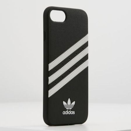 先取り☆ロゴ【送込 adidas】iPhone 6/6s/7/8☆斜め三本線/白黒 先取り☆ロゴ【送込 adidas】iPhone 6/6s/7/8☆斜め三本線/白黒