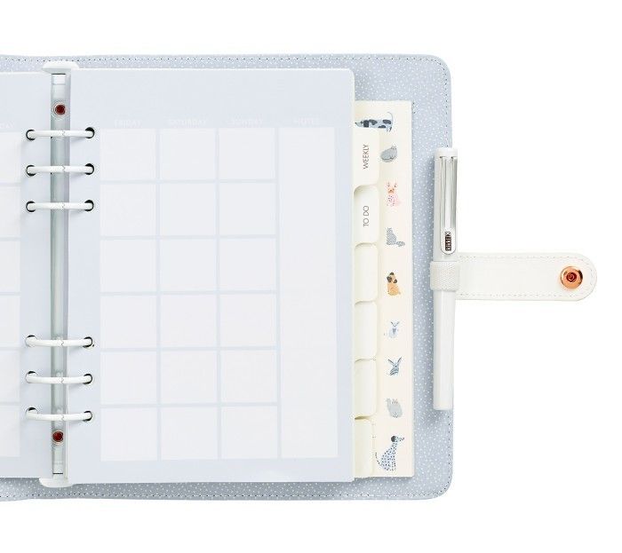 【Kikki K】手帳 プランナー B6 レザー手帳 Kikki K 大人気レザー手帳 パーソナルプランナーLARGE:SWEET