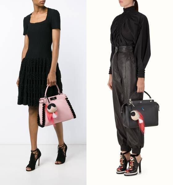 FENDI カールラガーフェルド チャーム