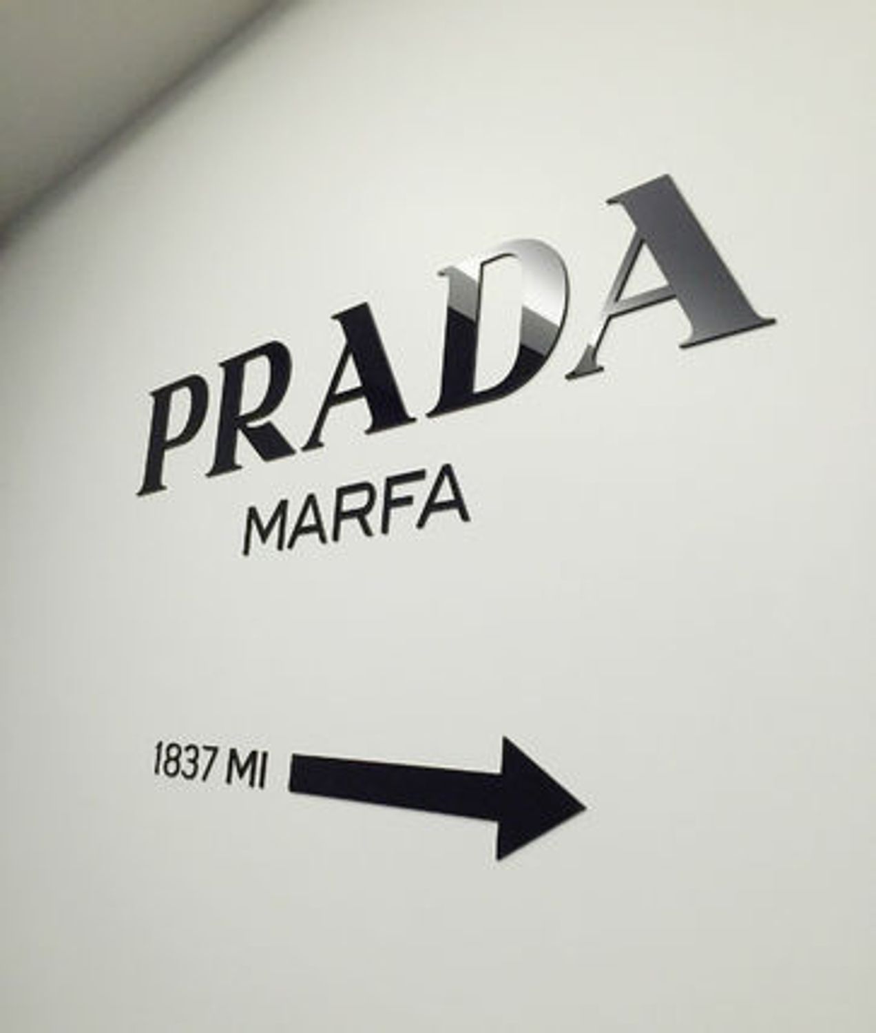 大 Prada Marfa ウォールステッカー ゴシップガール ポスター Buyma