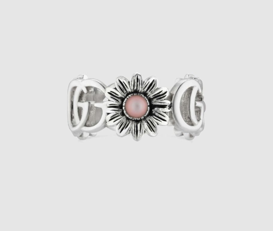 グッチ GUCCI☆ダブルGフラワーリング☆GUCCI直営店 (GUCCI/指輪 グッチ GUCCI☆ダブルGフラワーリング☆GUCCI直営店 (GUCCI/指輪