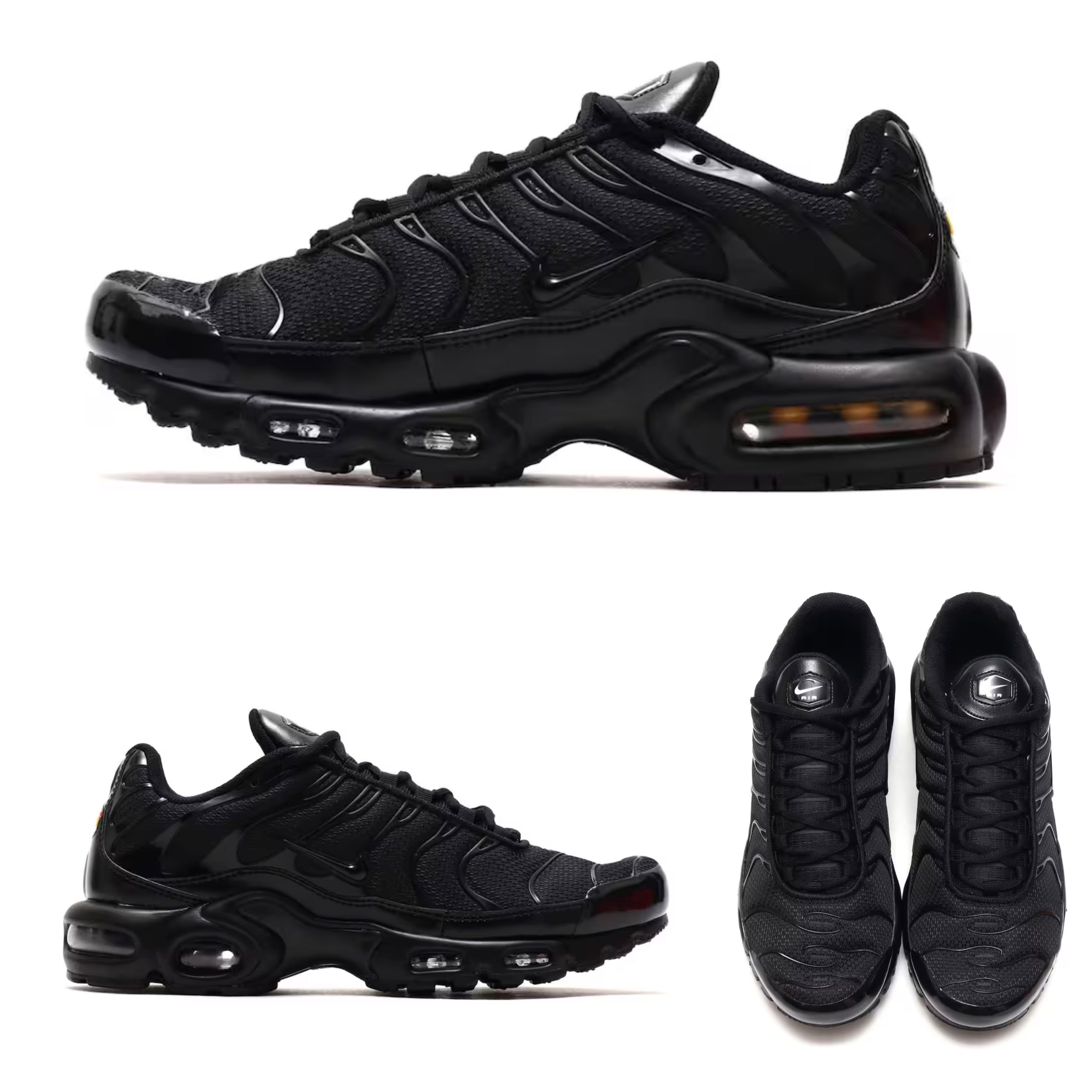 品質が完璧 BLACK PLUS MAX AIR NIKE ナイキ (Nike プラス エアマックス 靴