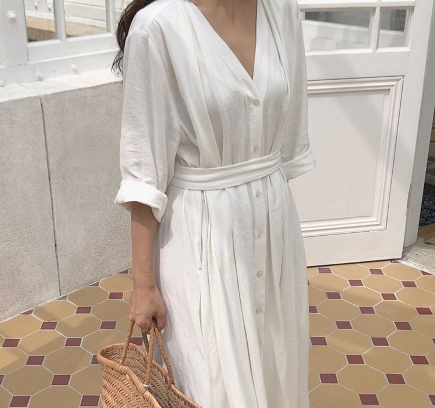 バランスが綺麗なワンピース こなれ感を作る1着 ワンピース Buyma