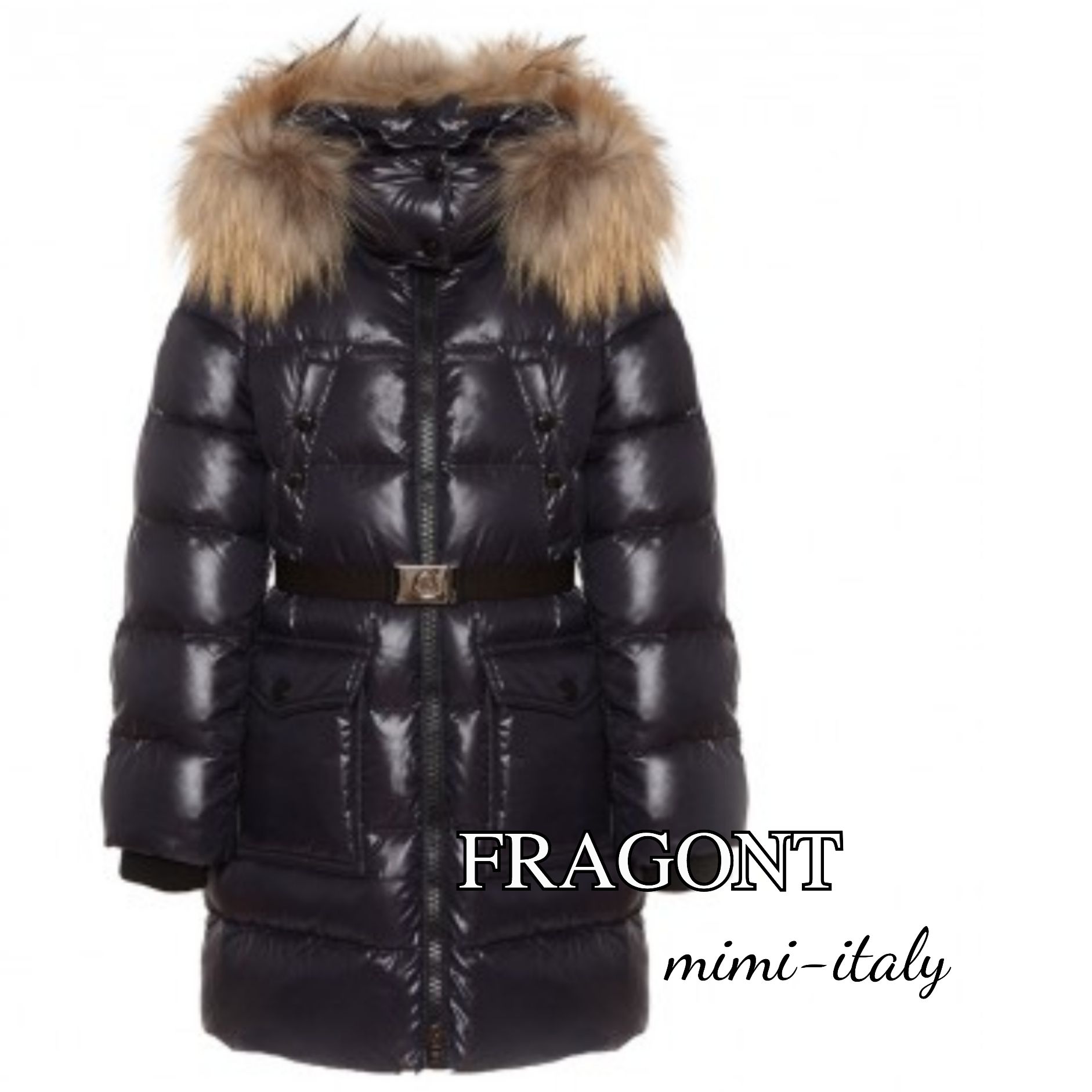 大人もOK 14A【FRAGONT】黒 リアルファーがリッチな大人気モデル ...
