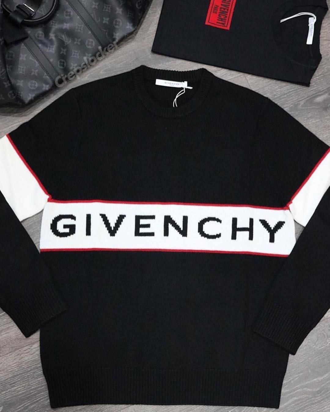 GIVENCHY】2018AW*GIVENCHYロゴ編み バンド ヘビーセーター (GIVENCHY GIVENCHY】2018AW*GIVENCHYロゴ編み バンド ヘビーセーター (GIVENCHY