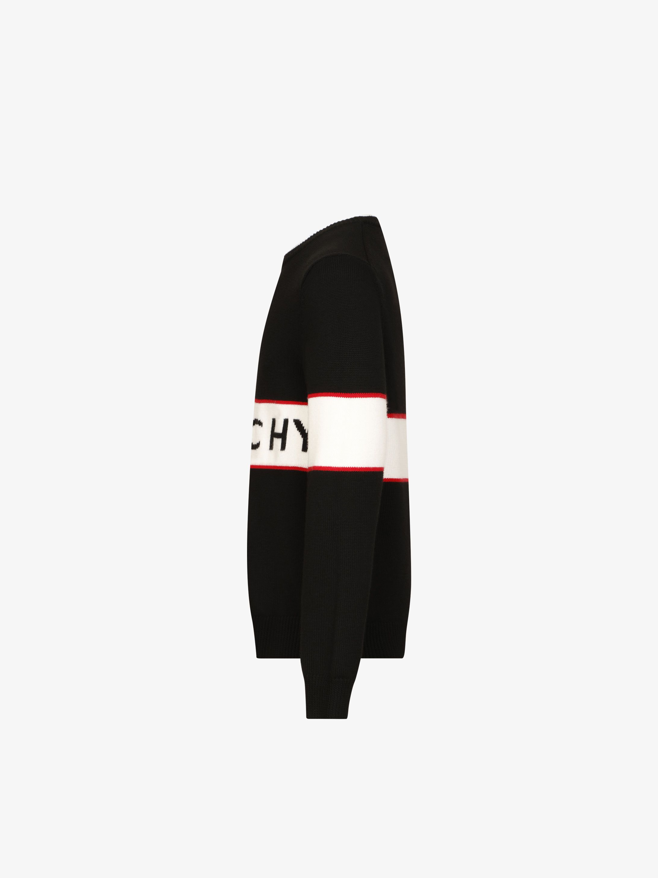 GIVENCHY】2018AW*GIVENCHYロゴ編み バンド ヘビーセーター (GIVENCHY GIVENCHY】2018AW*GIVENCHYロゴ編み バンド ヘビーセーター (GIVENCHY