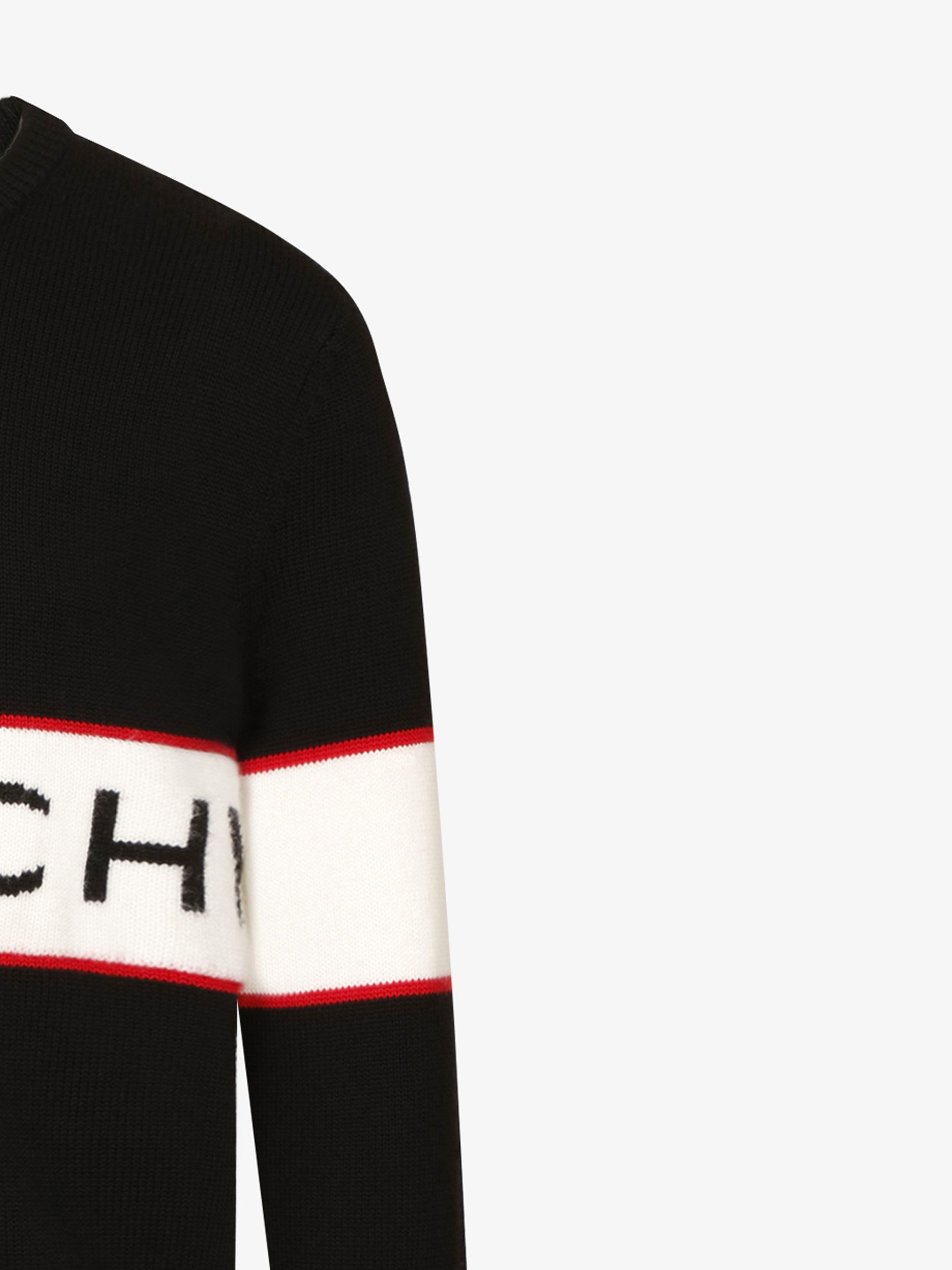 GIVENCHY】2018AW*GIVENCHYロゴ編み バンド ヘビーセーター (GIVENCHY GIVENCHY】2018AW*GIVENCHYロゴ編み バンド ヘビーセーター (GIVENCHY