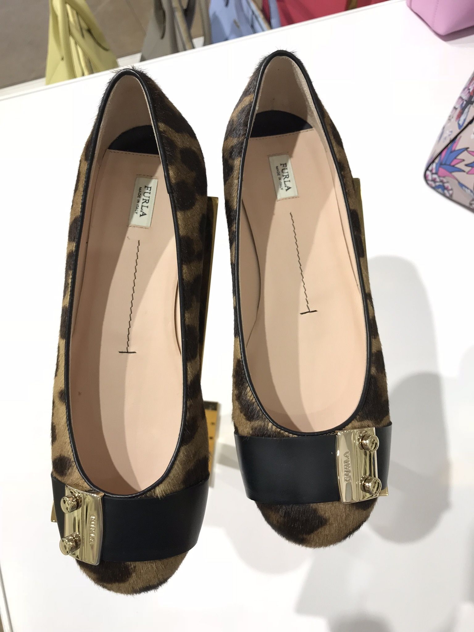 セール!!【FURLA】853778 METROPOLIS☆Leopard (FURLA/フラット 通販大特価 フルラ フラットシューズ フラットシューズ/バレエシューズ