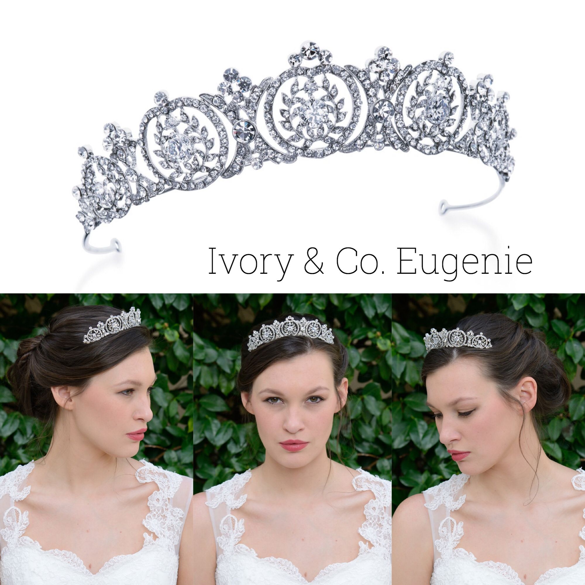 Ivory & Co ティアラ ☆ Eugenie (IVORY&CO/ウェディングアクセサリー ...