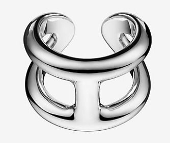 【HERMES】★ エルメス オスモス リング シルバー ラージモデル 【HERMES】★ エルメス オスモス リング シルバー ラージモデル