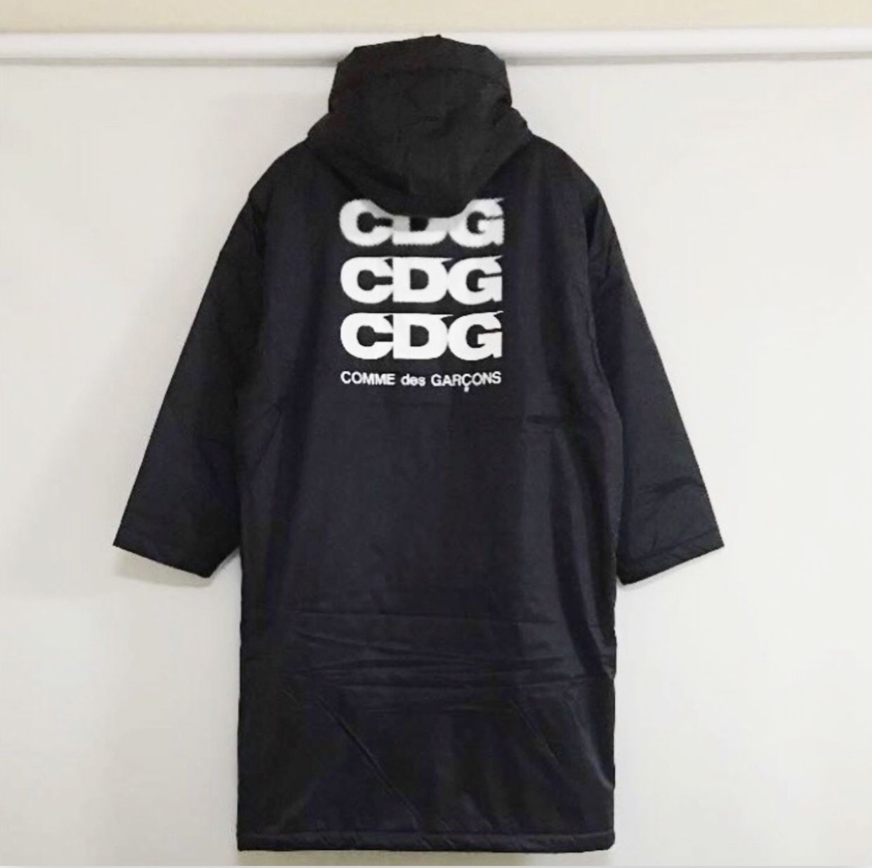 限定!コムデギャルソン CDG ボア オーバーコート ブラック (COMME des ...