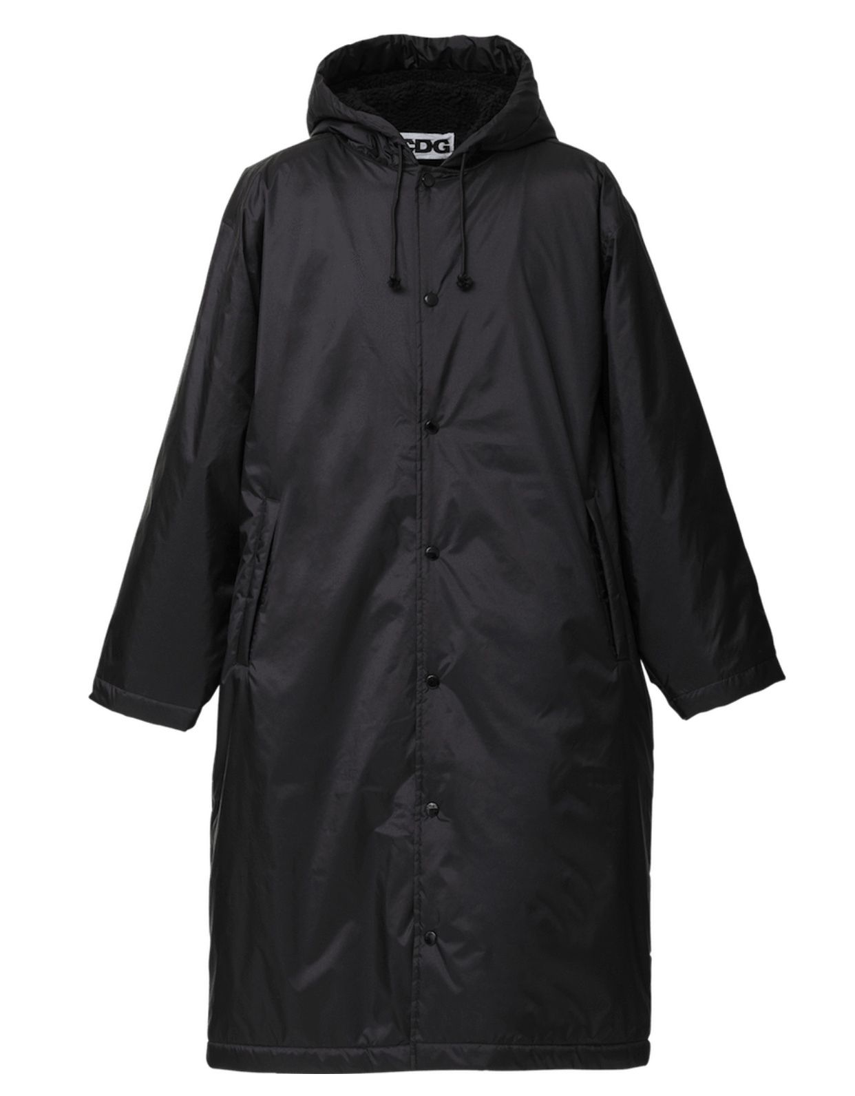 限定!コムデギャルソン CDG ボア オーバーコート ブラック (COMME des 限定!コムデギャルソン CDG ボア オーバーコート ブラック (COMME des