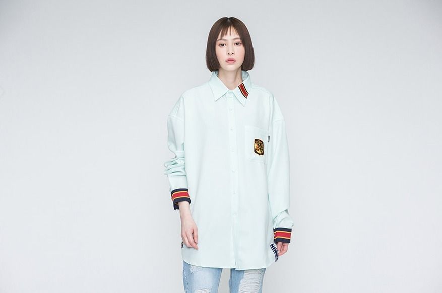 ROMANTIC CROWN◇全4色◇Striped Cuffs Shirt☆日本未入荷