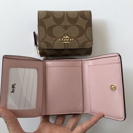 COACH】新作☆コンパクト!レザースモール三つ折り財布 F37968 (Coach COACH】新作☆コンパクト!レザースモール三つ折り財布 F37968 (Coach