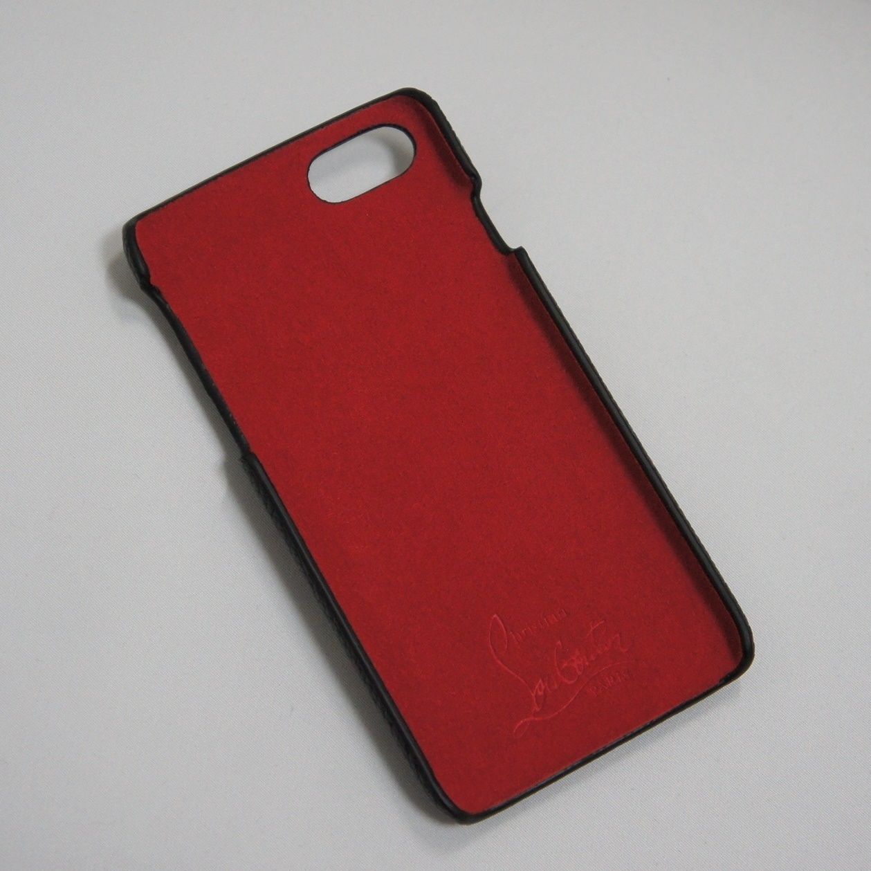 即納OK】ルブタン Loubiphone iPhone7/8 ブラックゴールド (Christian 即納OK】ルブタン Loubiphone iPhone7/8 ブラックゴールド (Christian