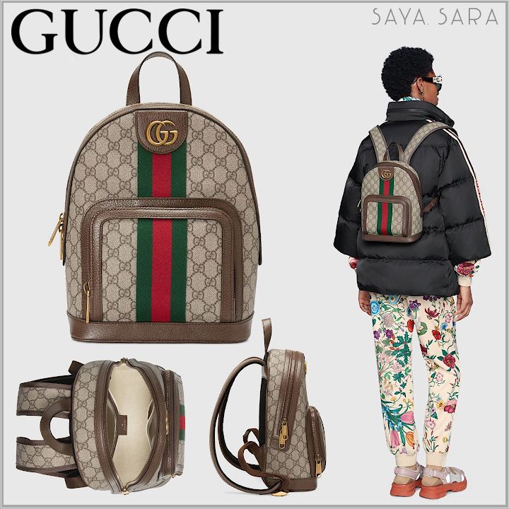 週間売れ筋 〔オフィディア〕GG バックパック スモール - リュック/バックパック