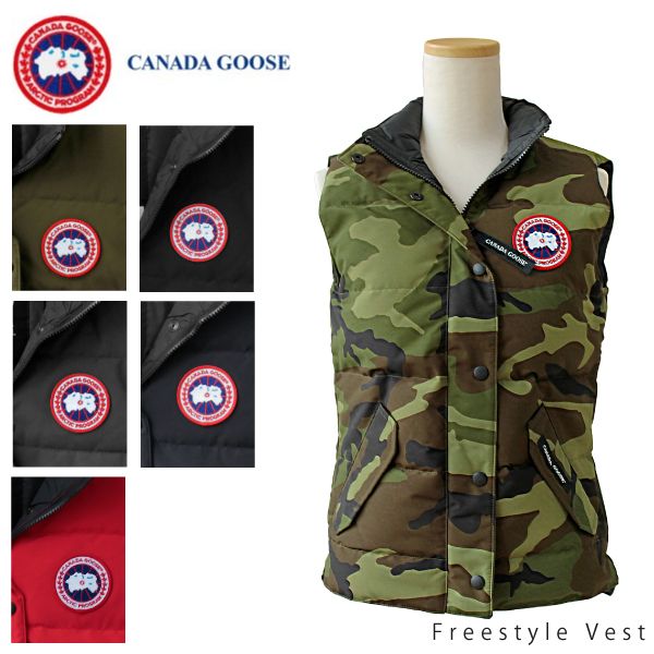 【SALE/55%OFF】 レア【CANADA GOOSE】ヒノキベスト/ダウンベスト/ブラックラベル ダウンベスト CANADA GOOSE Freestyle Vest フリースタイル ベスト 2832L Slim
