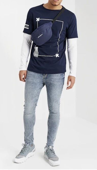 Carhartt ☆ ボディクロスバッグ/ヒップバッグ PAYTON ネイビー Carhartt ☆ ボディクロスバッグ/ヒップバッグ PAYTON ネイビー