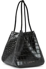 レジーナピョウ Rita croc-effect leather bucket bag レジーナピョウ Rita croc-effect leather bucket bag