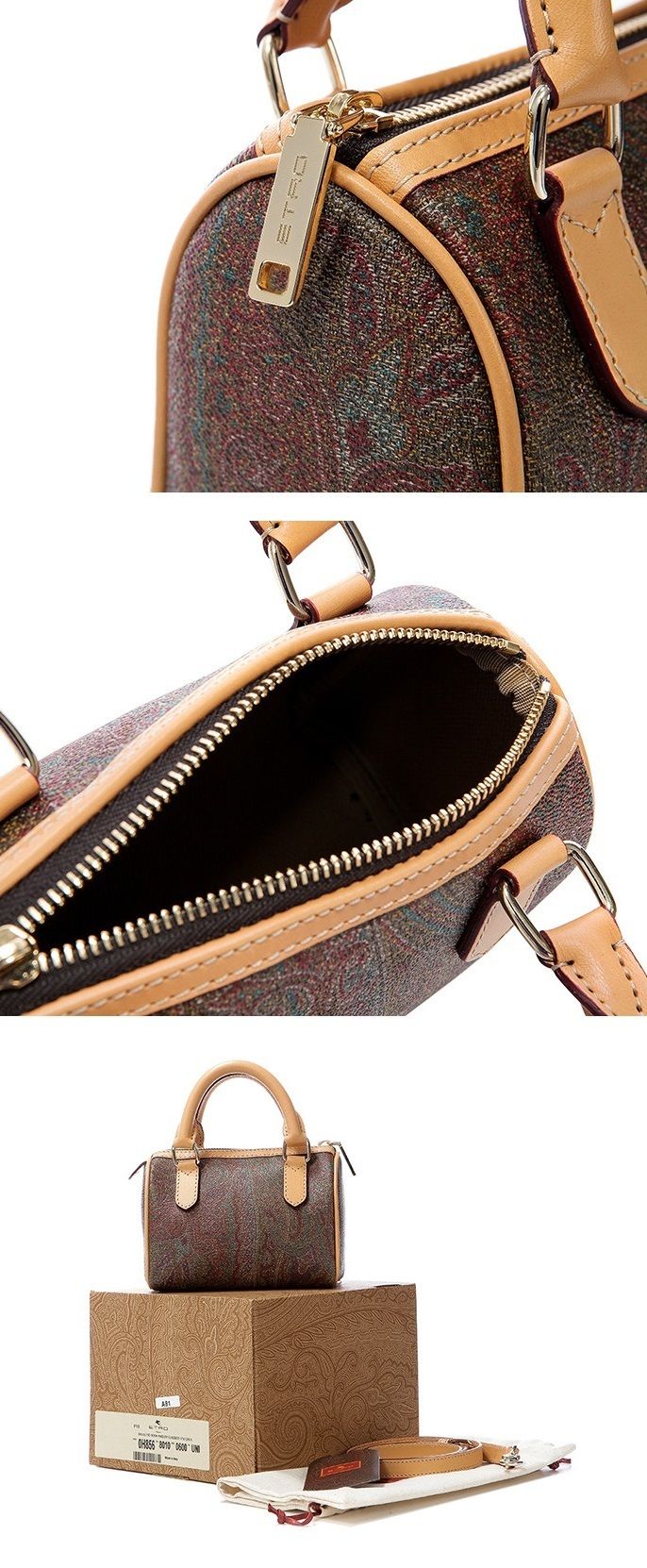 ETRO 19SS ペイズリー ミニ ショルダー/トートバック/斜め掛け ETRO 19SS ペイズリー ミニ ショルダー/トートバック/斜め掛け