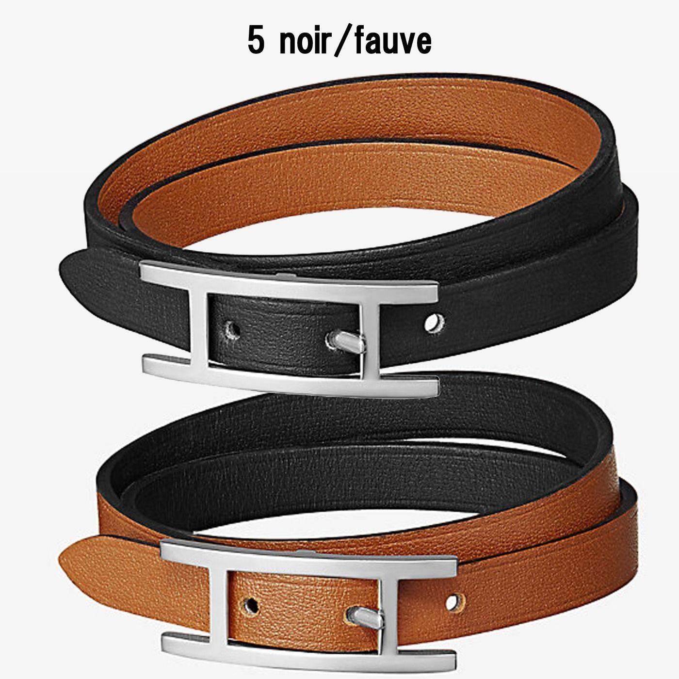 ☆HERMESエルメス☆Behapi/ビーアピ リバーシブルブレスレット (HERMES ...