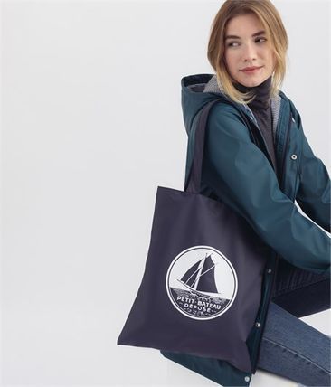 ポリエステルトートバッグ ☆ PETIT BATEAU (PETIT BATEAU